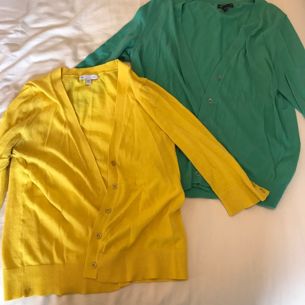 Lot of GAP cardigans
